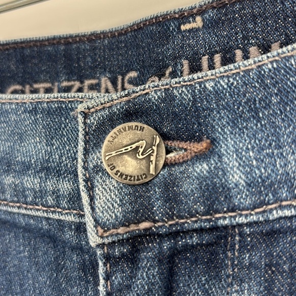 Citizens of Humanity Dani Cropped Straight Leg Blue Jeans Women’s Size 30 - Picture 4 of 13